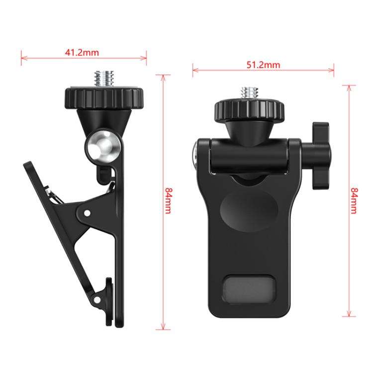 1/4 Screw Universal Fill Light Cell Phone Clip GoPro Video Conference Laptop PC External Clip(Lar...