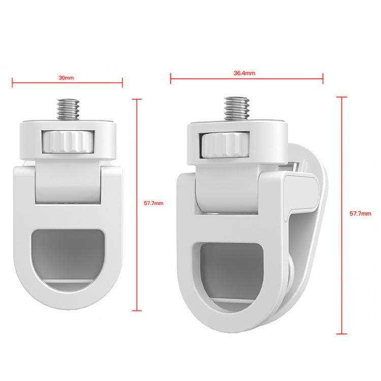 1/4 Screw Universal Fill Light Cell Phone Clip GoPro Video Conference Laptop PC External Clip(Sma...