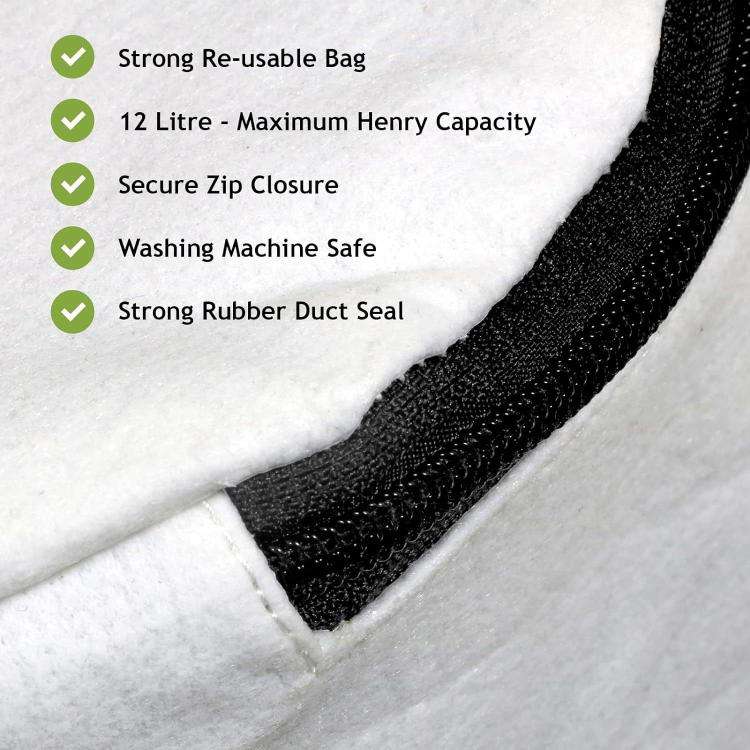 For Numatic Henry Hetty James Vacuum Cleaner Dust Bag Replacement Parts