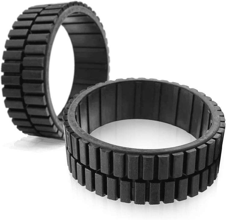 For iRobot Braava 380 / 380T / 320 / Mint 5200 Vacuum Cleaner Rubber Wheel(Black)