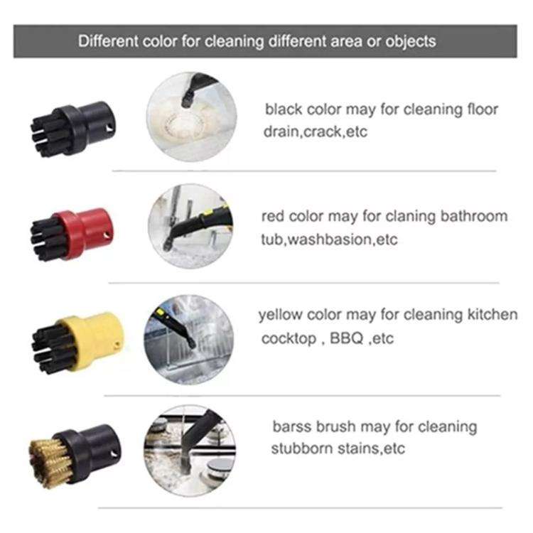 For Karcher SC2 / SC3 / SC4 / SC5 / CTK10 / CTK20 Steam Cleaner Glass Mirror Cleaning Nozzle Wipe...