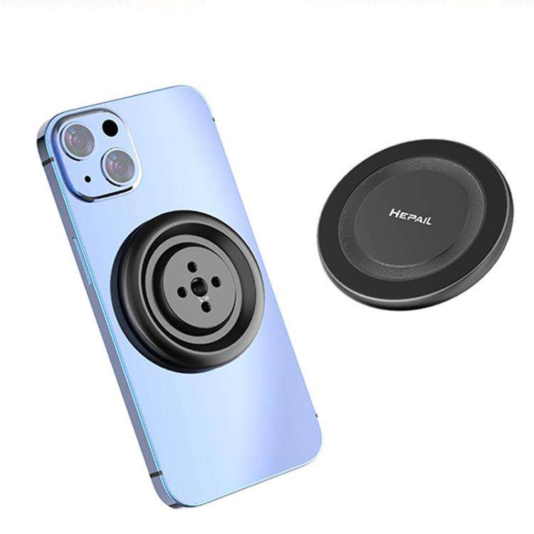 HEPAIL MS01 Mobile Phone Photography Magsafe Magnetic Mount Stabilizer Gimbal Magnetic Adapter Fo...