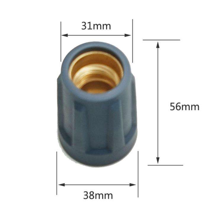 For Karcher HD / HDS Series High Pressure Washer Nozzle Cap 4.112-044.0(Gray)