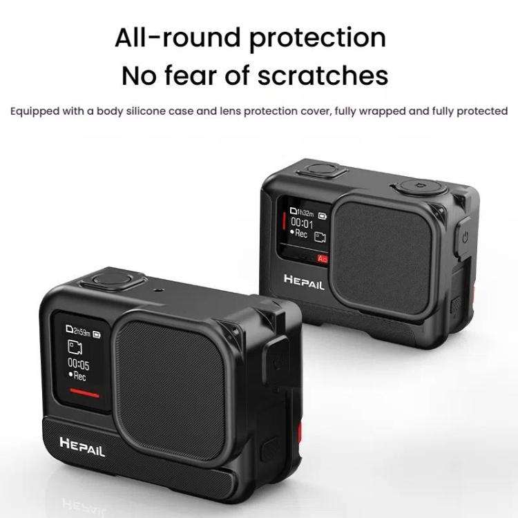 For Insta360 Ace HEPAIL 104M Silicone Protective Case