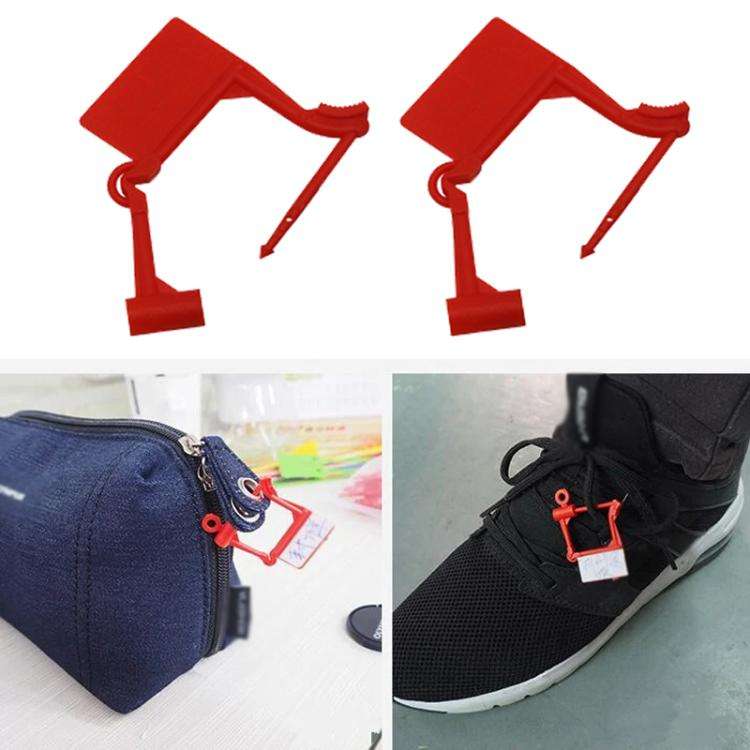 100pcs /Pack Disposable Plastic Seals Bags Anti-theft Padlock Aviation Marking Seal Label Tags Pa...