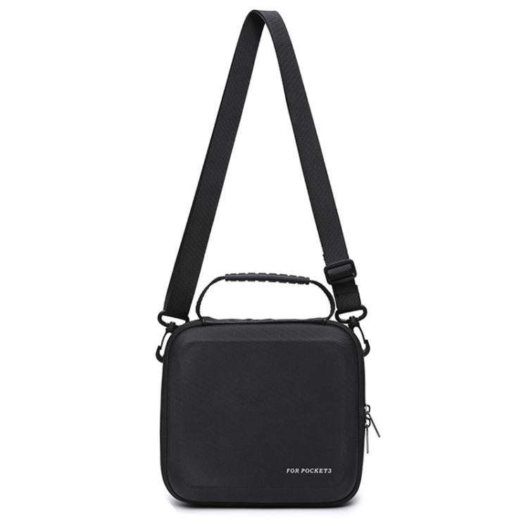 BKANO For DJI Osmo Pocket 3 Storage Bag All-in-One Kit Organizer Portable Backpack Case(Black)