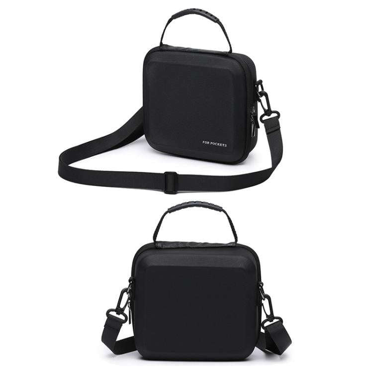 BKANO For DJI Osmo Pocket 3 Storage Bag All-in-One Kit Organizer Portable Backpack Case(Black)