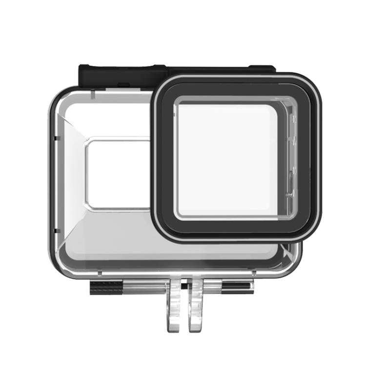 TELESIN For GoPro HERO8 Black 50m Waterproof Protective Case Diving Case Sports Camera Accessorie...