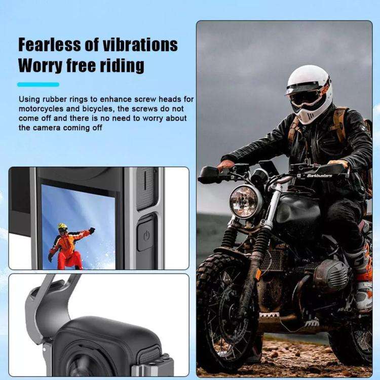 For Insta360 X4 HEPAIL Metal Heat Dissipation Magnetic Rabbit Cage