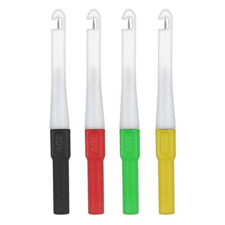 4pcs /Set 0.7mm Multimeter Non-Destructive Probe Electrical Auto Repair Test Probe(BC0003001500)