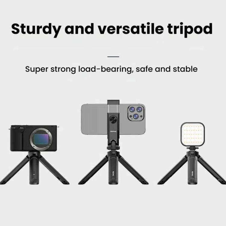 HEPAIL TD01 Desktop Handheld Tripod Photography Mini Camera Telescopic Small Three Legs