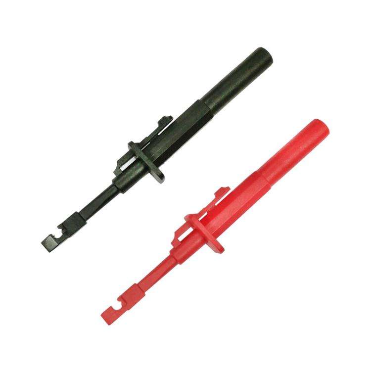 Multimeter Fast Non-destructive Auto Repair Test Probe Hook(Black)