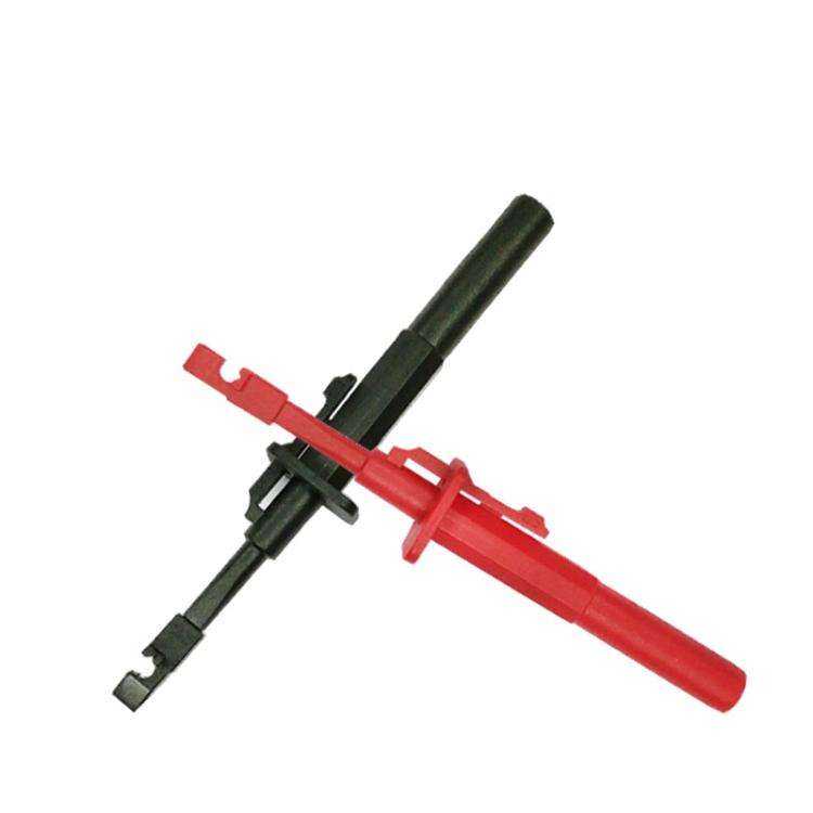 Multimeter Fast Non-destructive Auto Repair Test Probe Hook(Black)