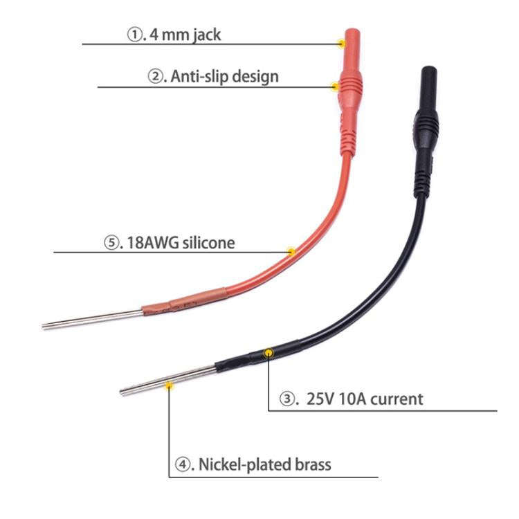 4mm Female Multimeter Adapter Cable Pin Plug Terminal(BC0000005400)