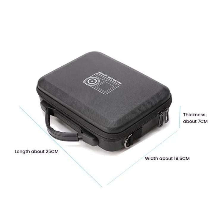 BKANO For DJI Osmo Action 3 / 4 / 5 Pro Sports Camera Storage Bag Portable Protective Bag Case(Bl...
