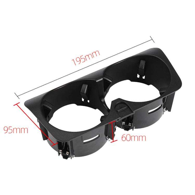 For Mercedes-Benz C-Class W205 / GLC W253 / E-Class W213 Center Console Beverage Cup Holder 20568...