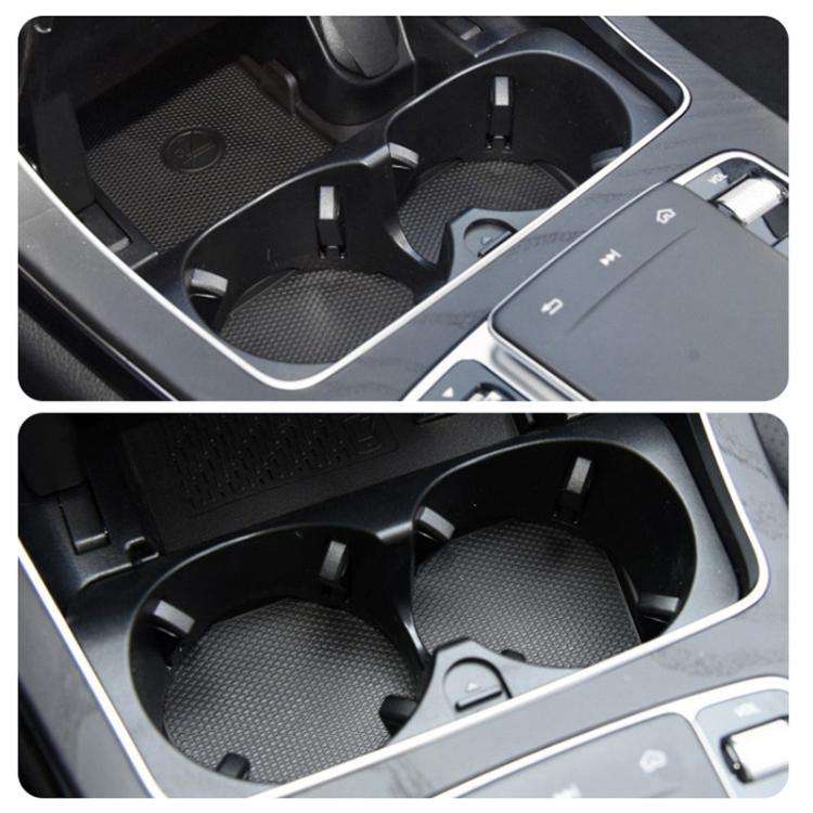 For Mercedes-Benz C-Class W205 / GLC W253 / E-Class W213 Center Console Beverage Cup Holder 20568...