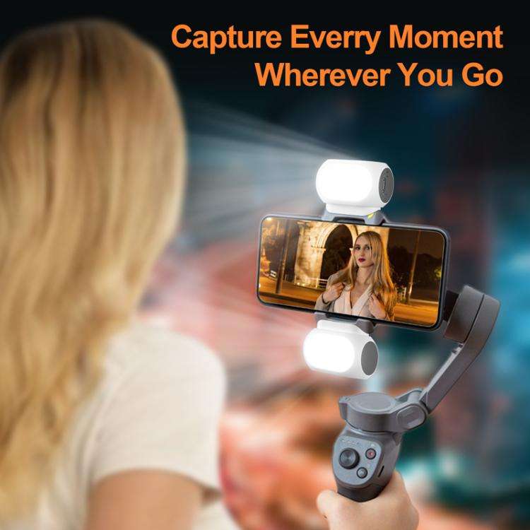 For DJI / Zhiyun Handheld Gimbal Stabilizer Fill Light Magnetic LED Photography Lamp Mobile Phone...