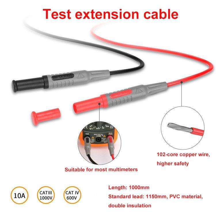 Multimeter Probes Universal Digital Meter Probes High-precision Test Probe Hook(BC0006002300)