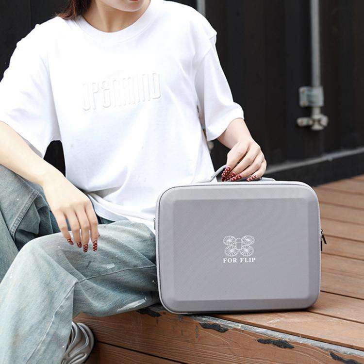 BKANO For DJI Flip Smooth Flying Tri-Power Kit Storage Bag Shock Absorbing Storage Case Backpack(...