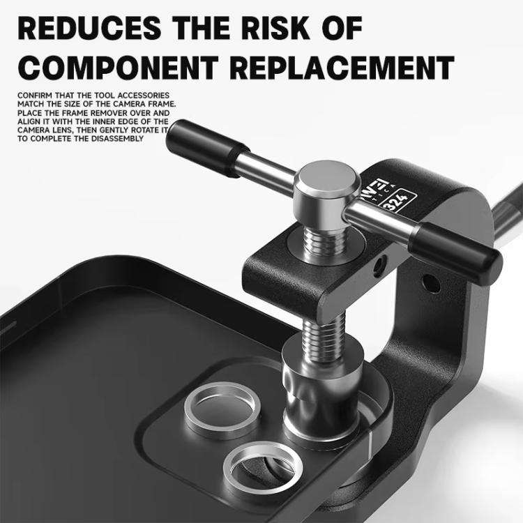For iPhone Series LUOWEI LW-324 Camera Frame Remover Remove Cell Phone Rear Camera Without Grindi...