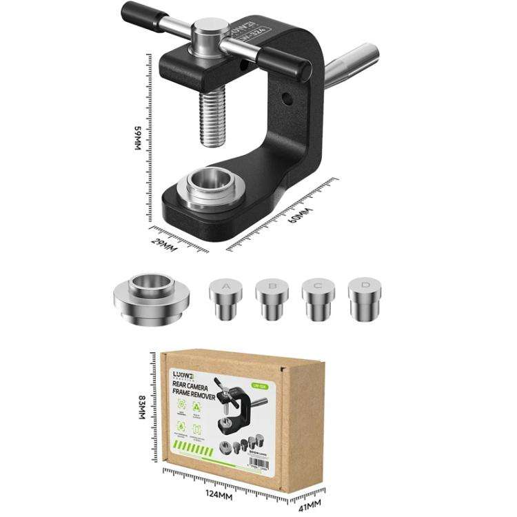 For iPhone Series LUOWEI LW-324 Camera Frame Remover Remove Cell Phone Rear Camera Without Grindi...