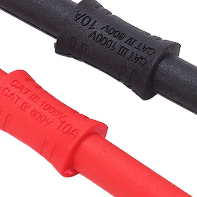 4mm Banana Adapter Multimeter Extension Cable Straight-through Connector(Red)
