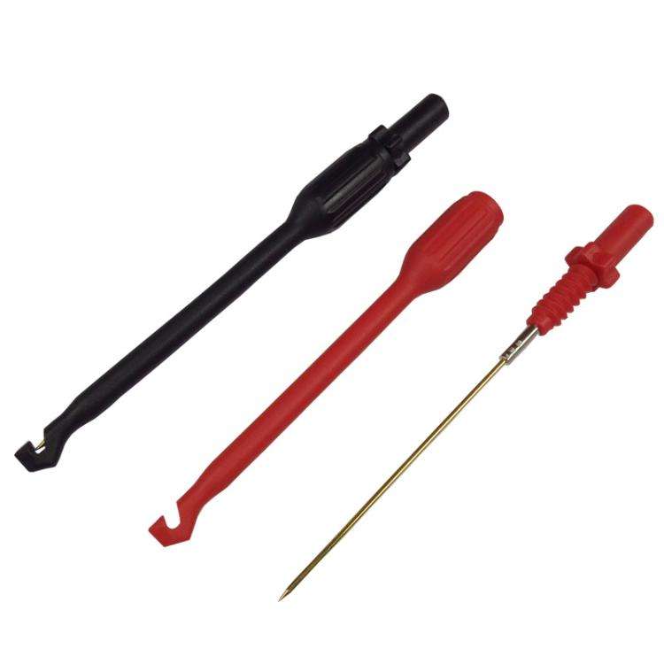 4mm Banana Jack Non-destructive Wire-free Steel Needle Auto Repair Line Detection Probe(16.5cm)