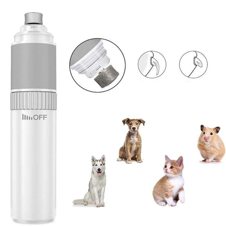 PFS111 Rechargeable Pet Nail Trimmer with Stepless Speed Safe Painless Grooming Tool for Dogs Cats