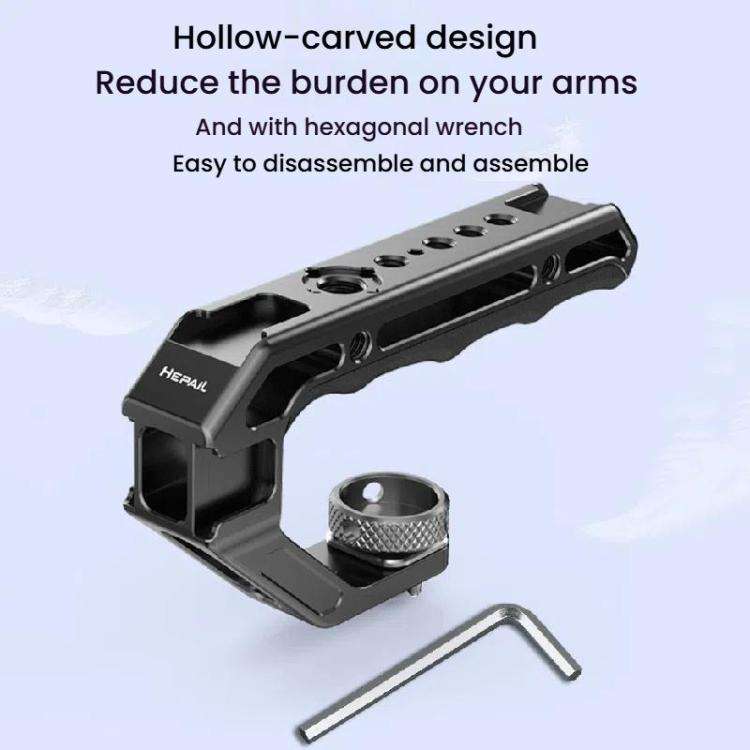 HEPAIL DSLR Camera Grip Rabbit Cage Universal Photographic Equipment Expansion Accessories Handhe...