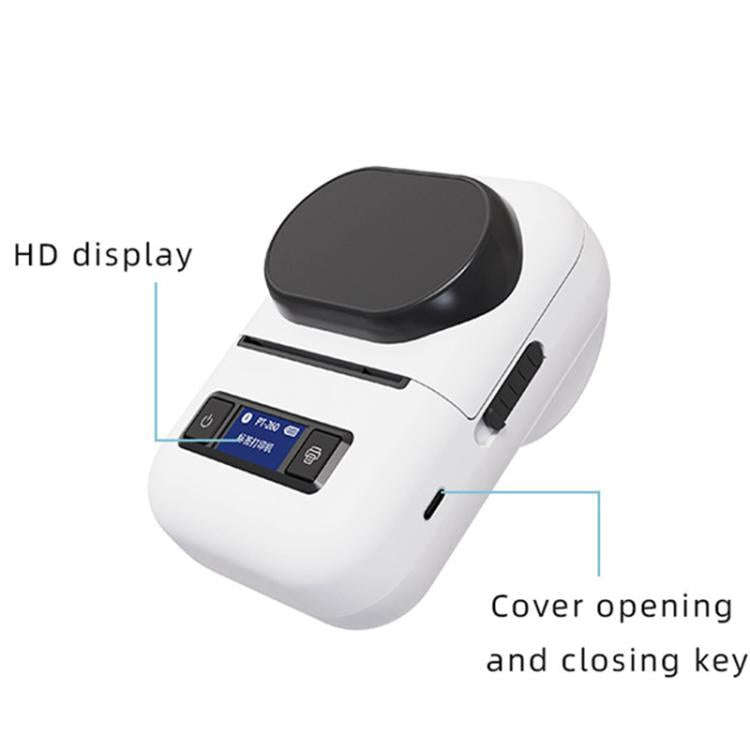 PT260 50mm/s  203DPI Bluetooth Thermal Label Printer, 57mm Print Width for Commercial & Office Us...