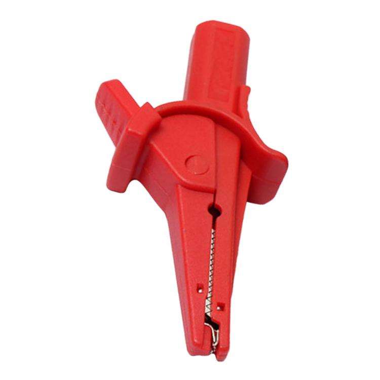 4mm Banana Jack Multimeter Insulation Test Alligator Clip(Red)
