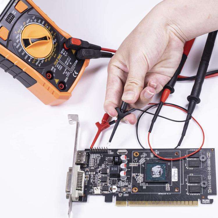 Mini Aircraft Multimeter Test Hook High Voltage IC Clip(BC0031000600)