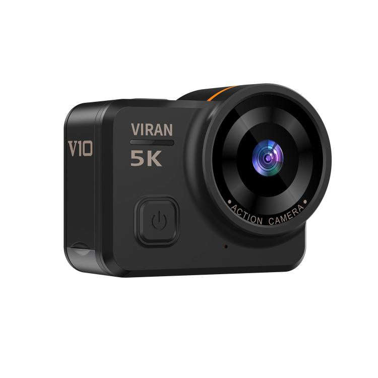 VIRAN V10 5K WiFi 2.0-Inch IPS Screen IP68 Waterproof Six-Axis Anti-Shake Sports Camera(Black)