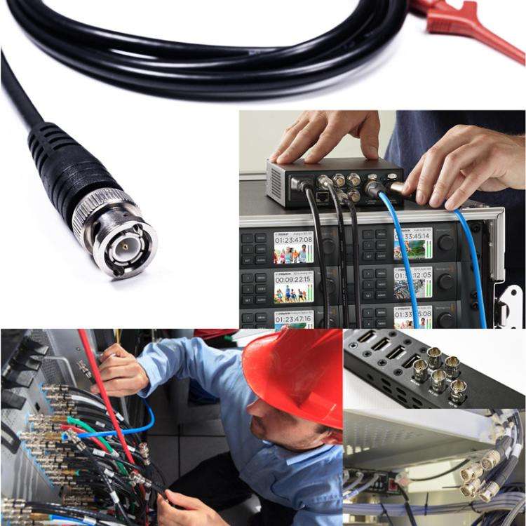 BNC Female Hook Clamp Test Line Oscilloscope Probe(BC0001027300)