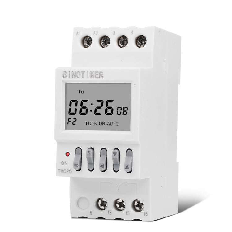 SINOTIMER TM626  2 Channel Timer Switch 220V 7 Days Weekly Programmable Timer
