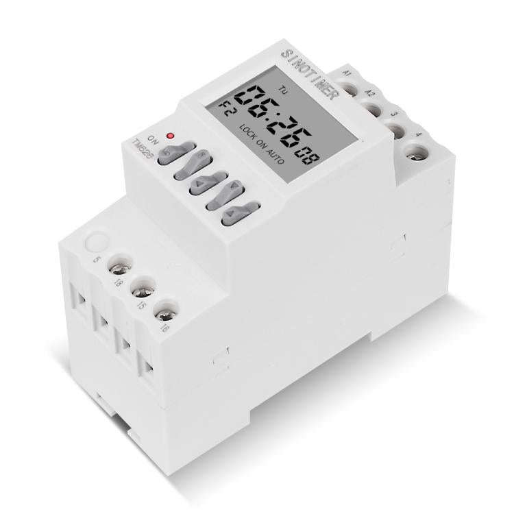 SINOTIMER TM626  2 Channel Timer Switch 220V 7 Days Weekly Programmable Timer