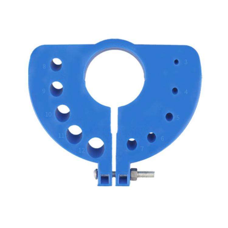 Multi-Specification Drill Bit Grinder Waste Drill Bit Sharpening Assistant Tool(Blue)