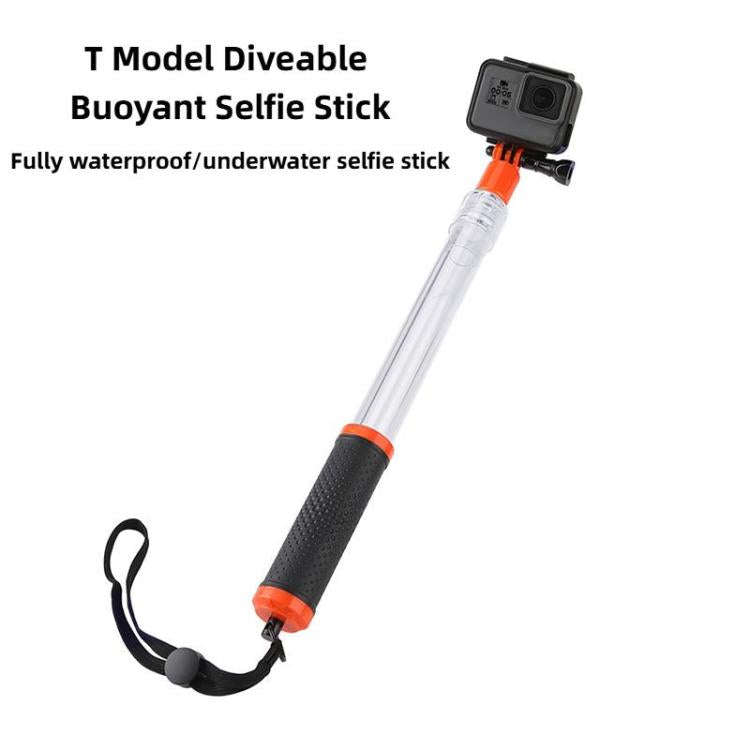 TELESIN Waterproof Selfie Stick For GoPro HERO Series / DJI Osmo Action Series And Other Sports C...