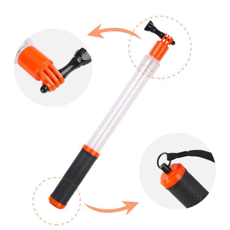 TELESIN Waterproof Selfie Stick For GoPro HERO Series / DJI Osmo Action Series And Other Sports C...