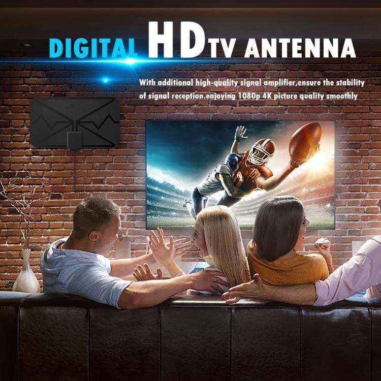 3600 Miles 4K Digital Antenna TV indoor Amplifier Signal Booster DVB-T2 HDTV Antenna