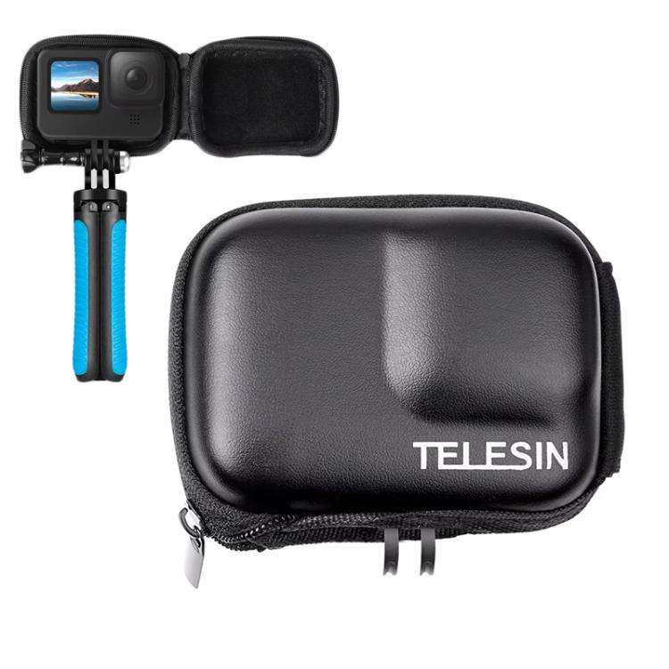TELESIN Sports Camera Mini EVA Protective Storage Bag For GoPro HERO12 Black /11 Black /10 Black ...
