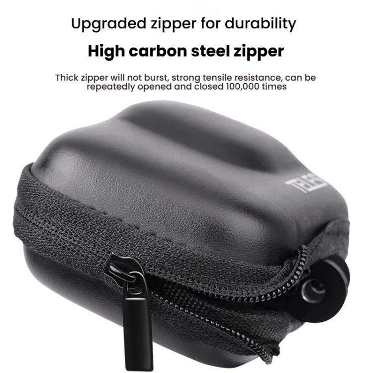 TELESIN Sports Camera Mini EVA Protective Storage Bag For GoPro HERO12 Black /11 Black /10 Black ...