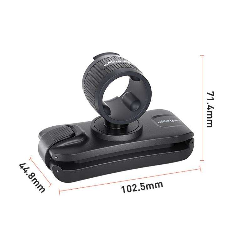AMagisn Selfie Stick Hanger Action Camera Backpack Quick Attachment for Insta360 / DJI / GoPro(Bl...