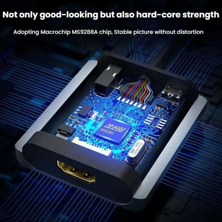 Mindpure AD014 Upgraded Version VGA To HDMI Converter For Computer Monitor Cable Adapter With Aud...