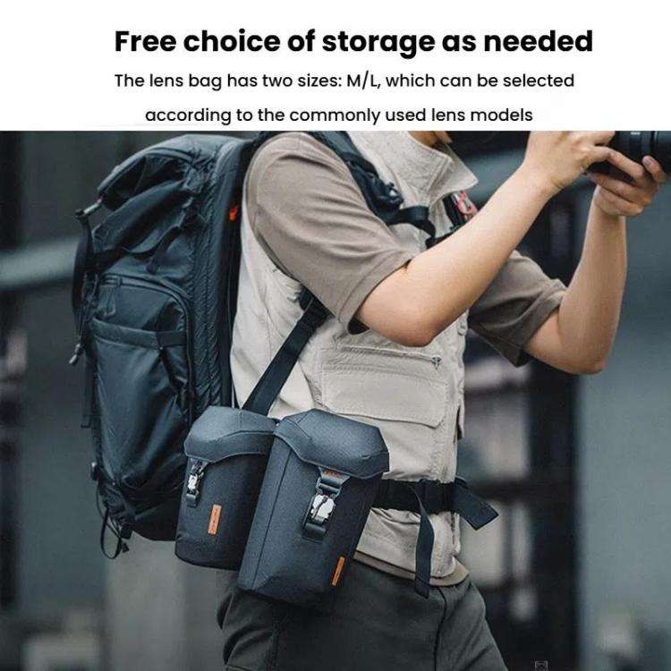 PGYTECH SLR Camera Telephoto Lens Waterproof Storage Bag, Size: M