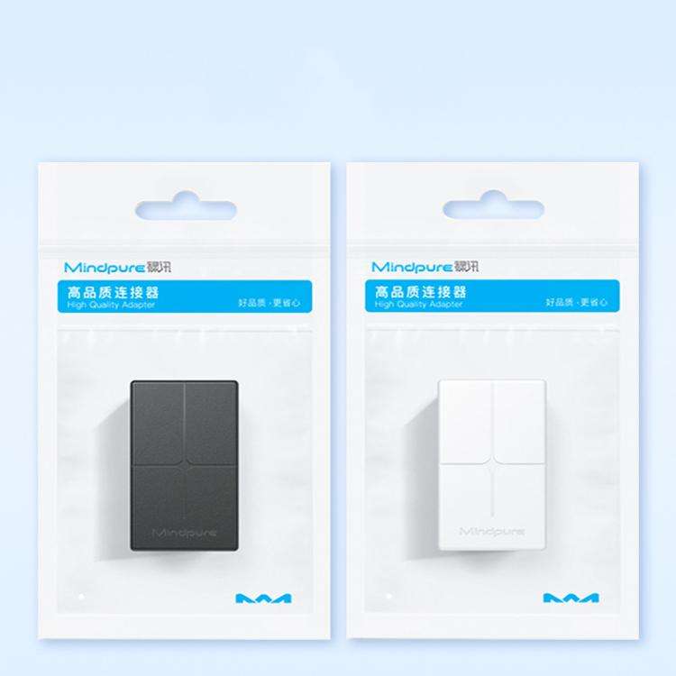 Mindpure AD043 2pcs Network Cable Pair Connector Extender Adapter RJ45 Network Gigabit Dual Pass-...