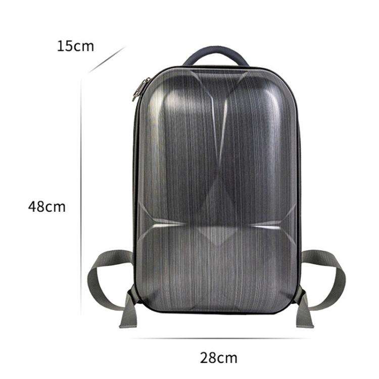 For DJI RS 4 Mini Large Capacity Waterproof Handheld Stabilizer PC Hard Shell Backpack(Carbon Fiber)