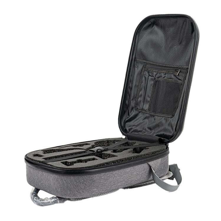 For DJI RS 4 Mini Large Capacity Waterproof Handheld Stabilizer PC Hard Shell Backpack(Carbon Fiber)