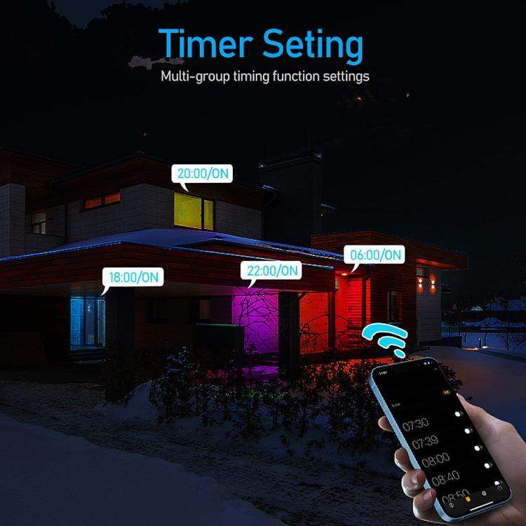 Tuya Bluetooth Smart Ceiling Lamp Round Recessed RGBCW Color Changing Dimmable Ceiling Light AC85...